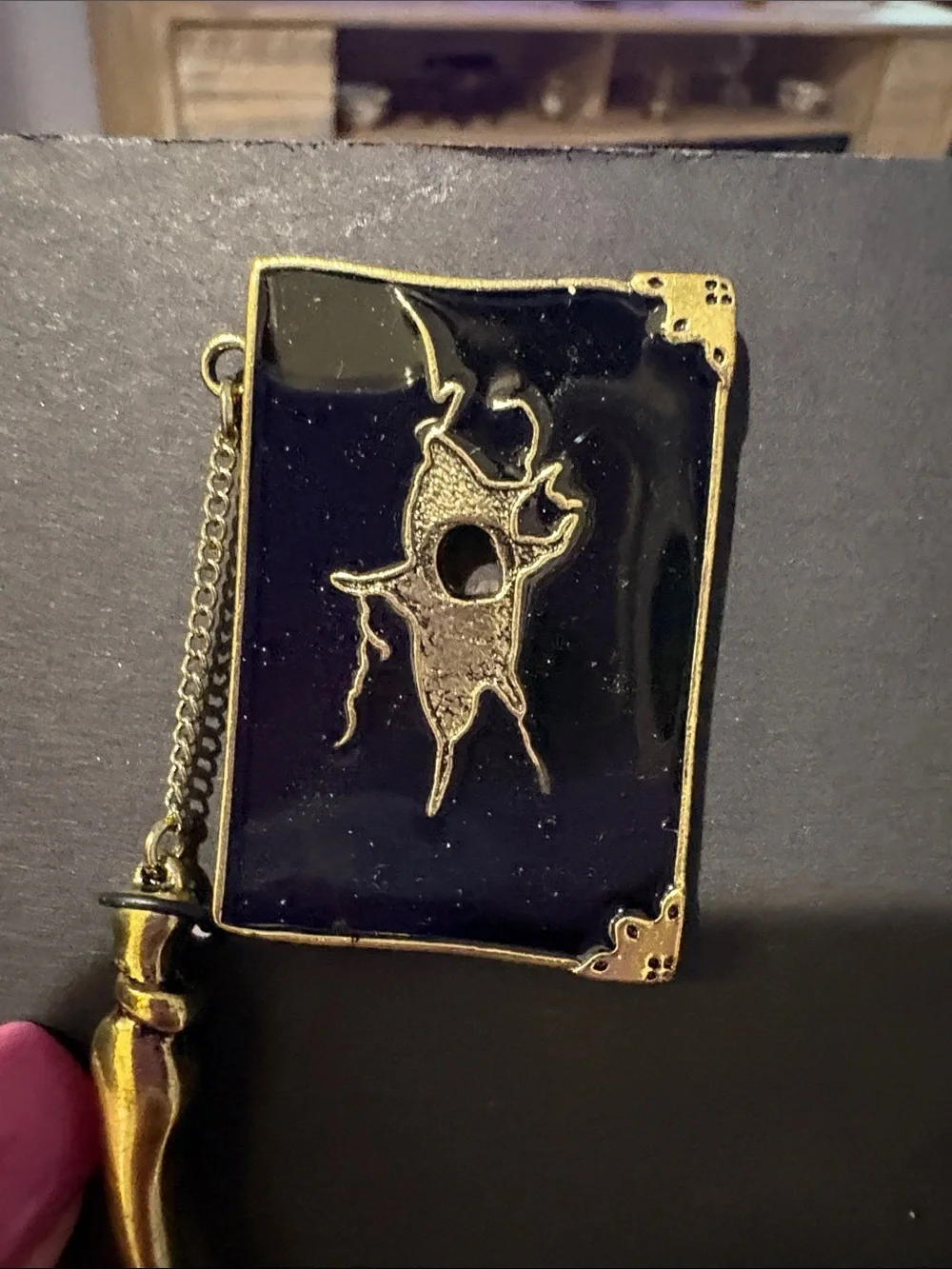 Warner Bros. Black and Gold Harry Potter Pin